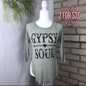 2 for $20/ The Classic Gypsy Soul Print Tunic